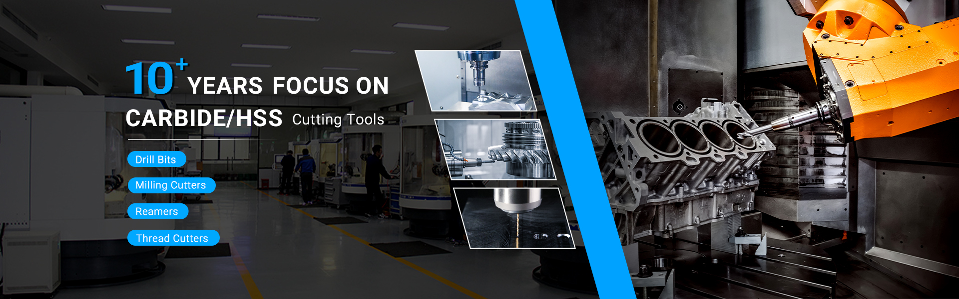 Qualité Bits de forage HSS au carbure Usine