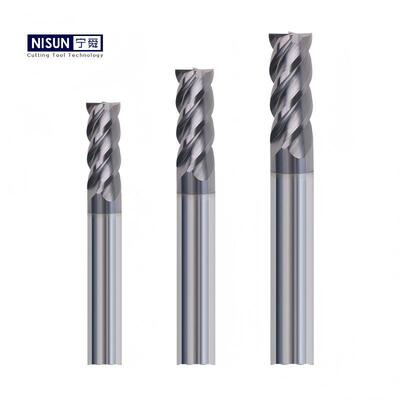 Wear Resistant End MIll Milling Cutter Cutting Tools With Carbide M2 HSS PM Material